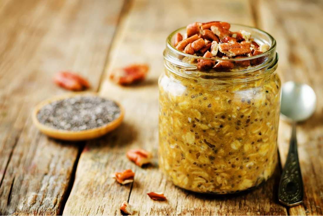 Golden Overnight Oats