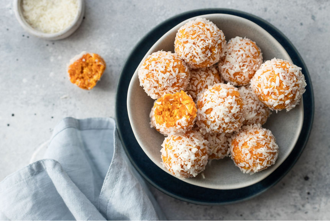 Ingwer Kurkuma Energy Balls