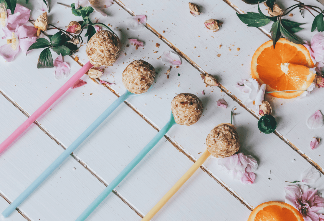Berry Blossom Energy Balls