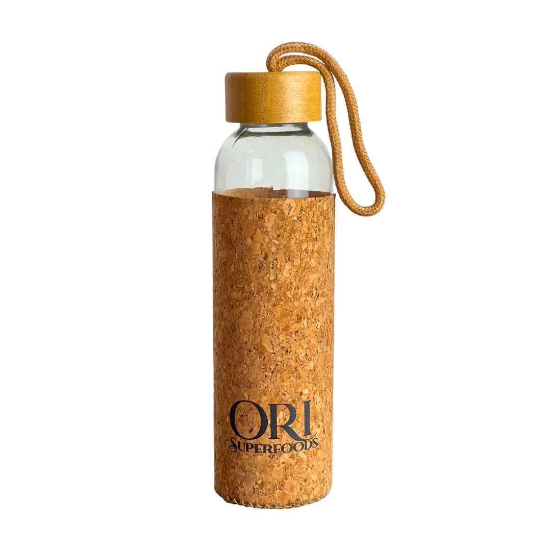 Trinkflasche aus Glas